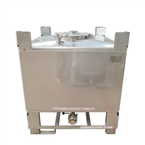 Giấy chứng nhận của LHQ Bể chứa bằng thép không gỉ 1000L